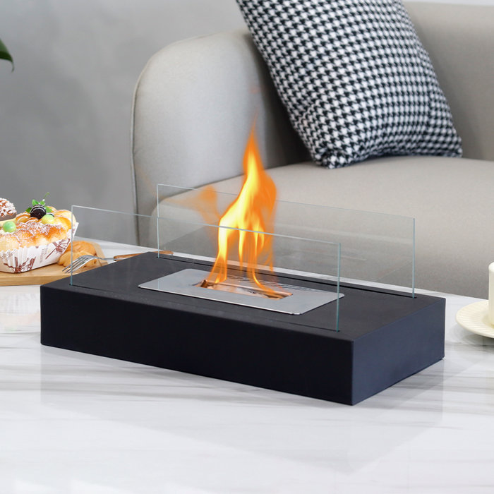 JHY DESIGN Metal BioEthanol Outdoor Tabletop Fireplace Wayfair